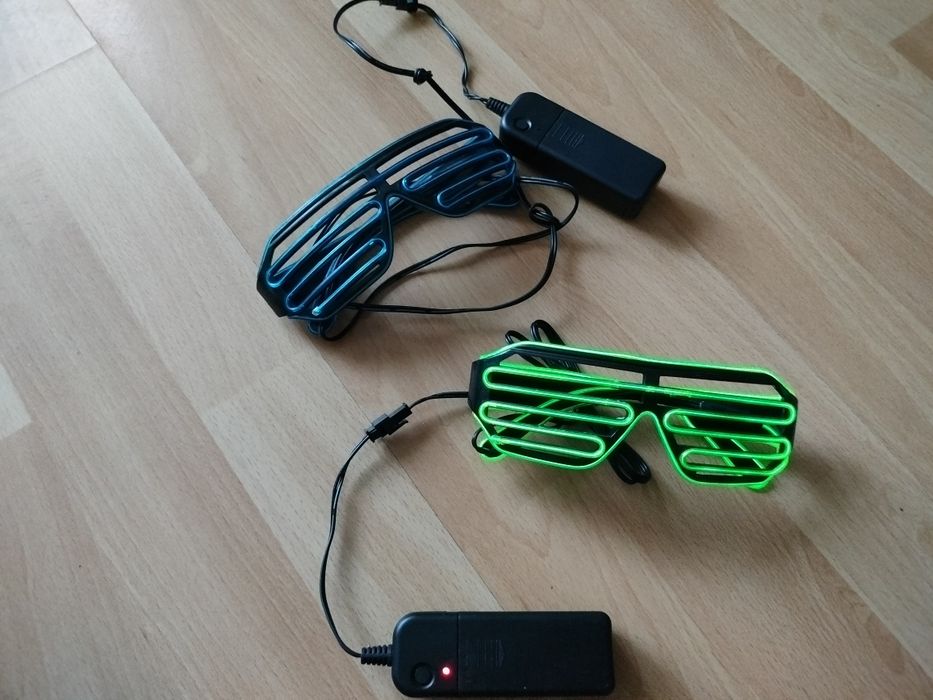Okulary świecące