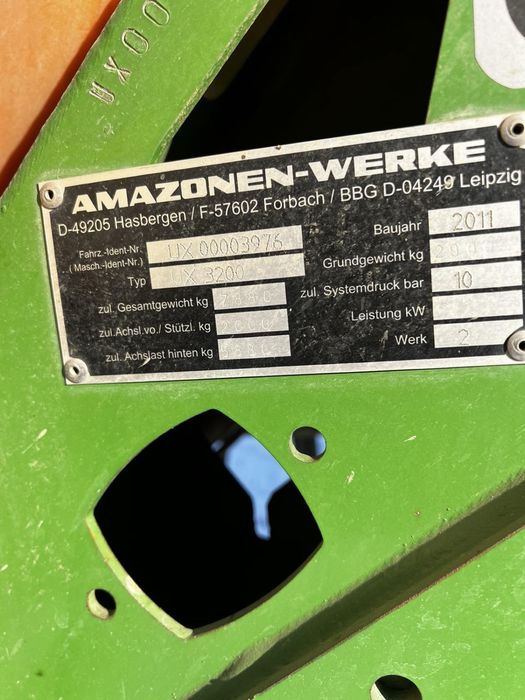 Amazone UX 3200 Special