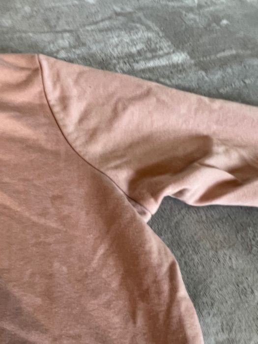 Bluza pudrowo różowa z kapturem