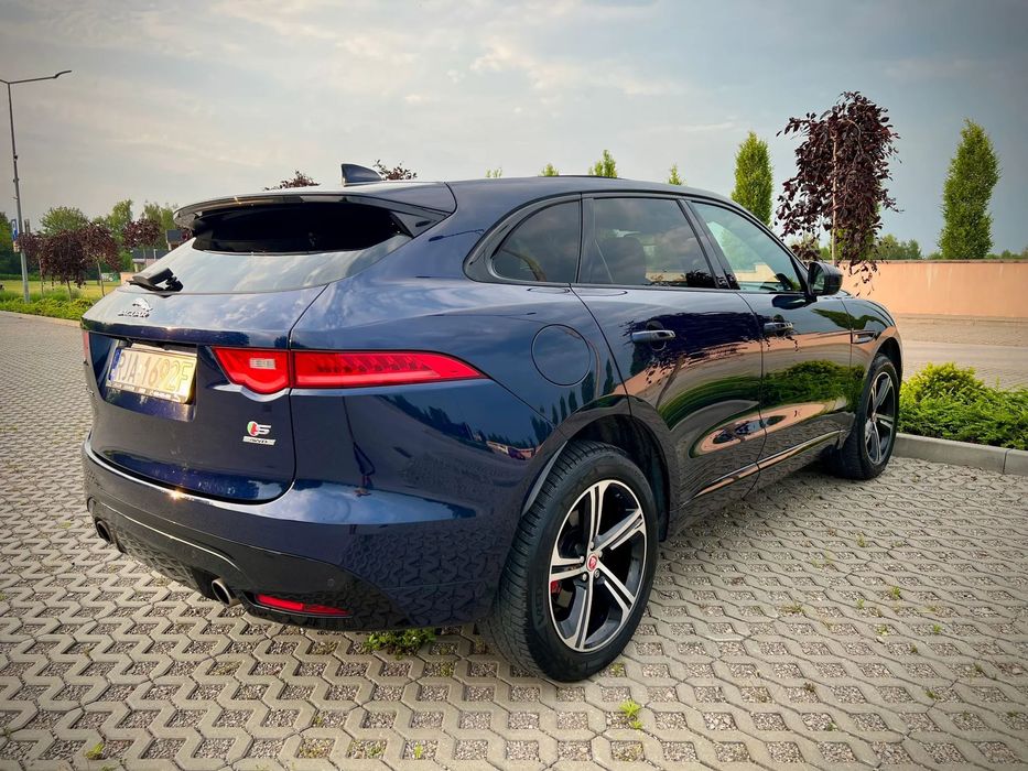 Jaguar F-Pace S 380HP AWD | LED | Panorama | Wentylowane fotele