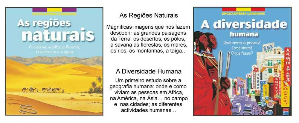 Colecção infantil Larousse 6 livros - planeta terra, dinossauros