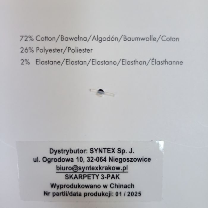 Skarpetki męskie Wrangler 3-pack 43 -46