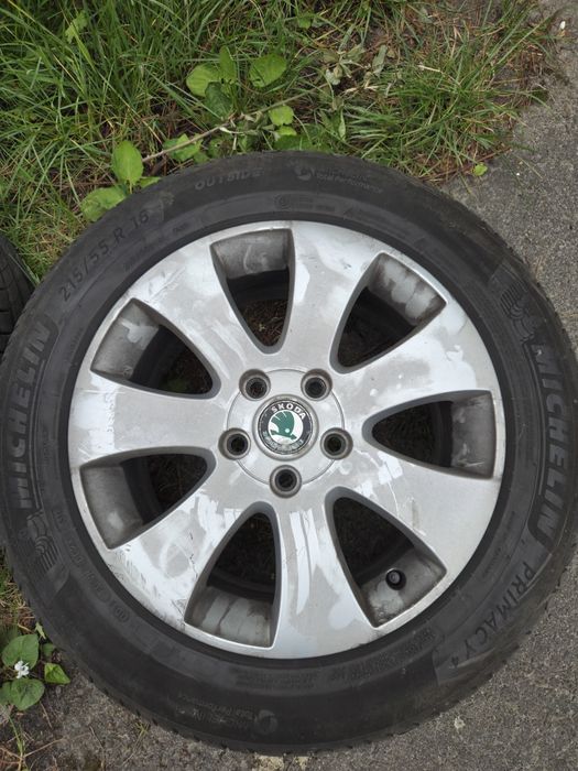 Оригінальні диски Skoda superb2 5.112.16 VAG  vw, audi