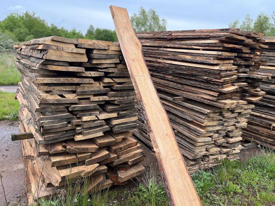 Deska Jesion sucha 36-38mm w długości 2,40-2,50