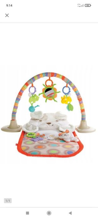 Fischer Price nowa mata piesek snuga