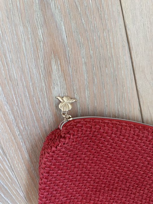 Koralowa kosmetyczka Sisley 17x15x4, nowa