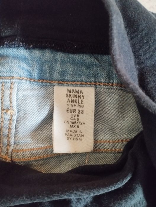 Spodnie ciążowe rozm. 36