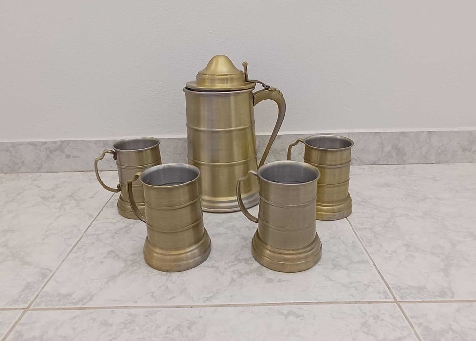 Canecas e Jarro Estilo Medieval