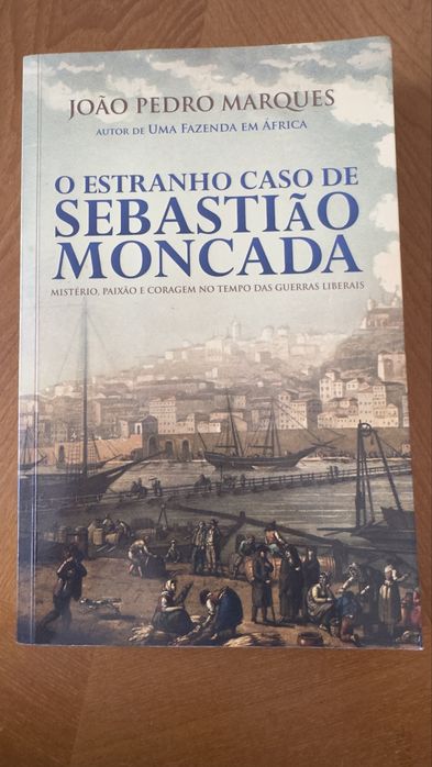 Livro O estranho caso de Sebastiao Moncada