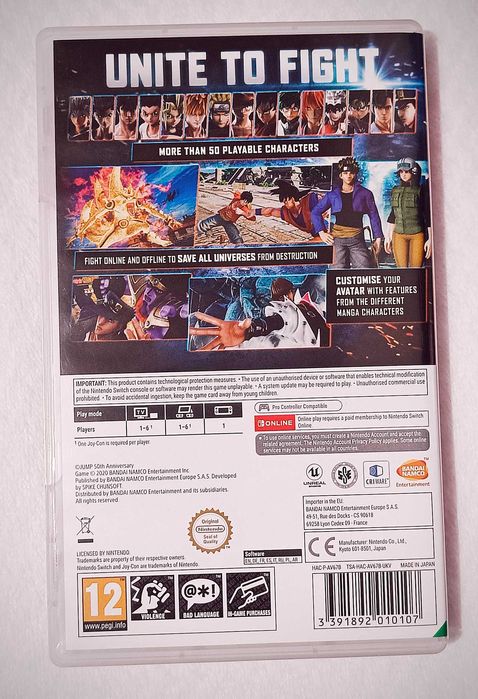 Jump Force Deluxe Edition PL Napisy Nintendo Switch