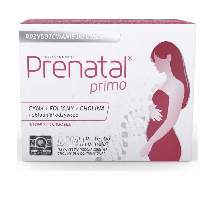 Prenatal Primo w przygotowaniu kobiet do ciąży 150 tabletek +15 gratis