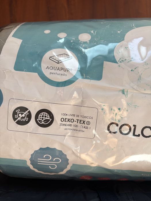 Cama berço de viagem com colchao