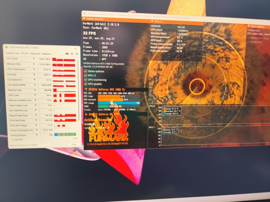 Відеокарта Gigabyte GeForce GTX 1050 Ti D5 4G