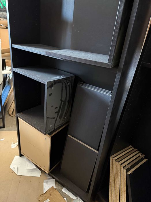 Komplet regałów Billy IKEA z nadstawkami