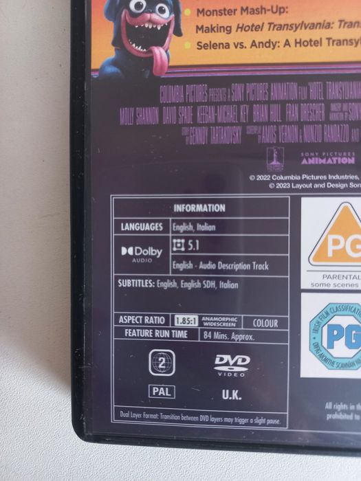 Hotel Transylwania 1–4 – Kolekcja Filmów Animowanych Na Dvd
