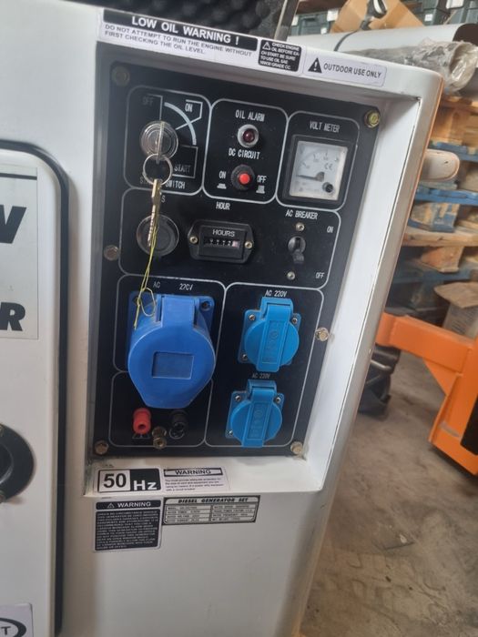 Генератор Nik DG7500 + ATS автозаведення