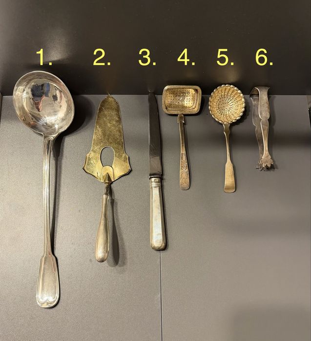 Столовые Приборы Серебро 84,875 проба Овчинников