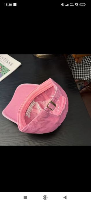 Hit Czapka  z daszkiem baby pink róż dżokejka  unisex