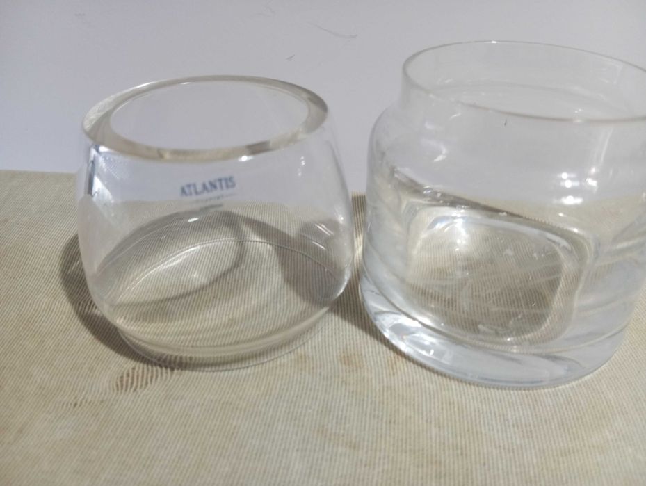 Porta vela  cristal Atlantis