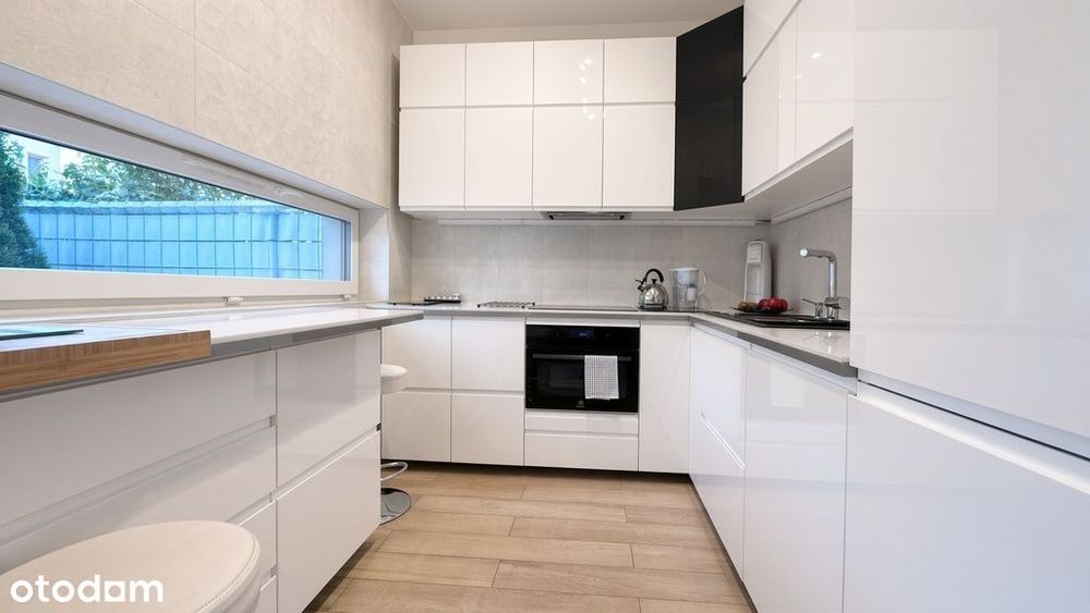Umeblowany Apartament z dwoma Ogródkami