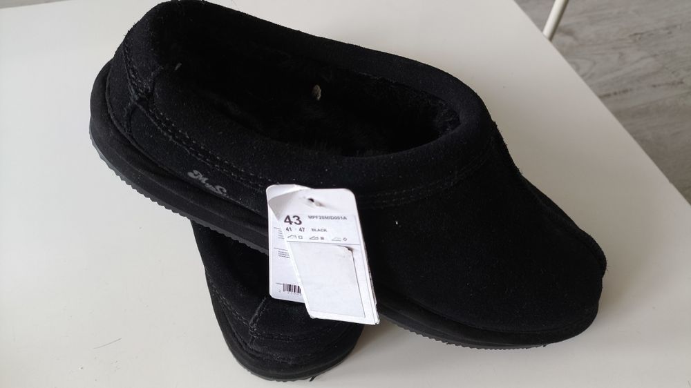 Skórzane kapcie# papcie MySlippers  outdoor outsoles
