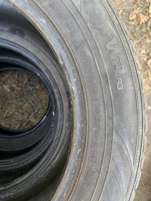 Nokian 215 55 116C резина 4 шт гума б/у