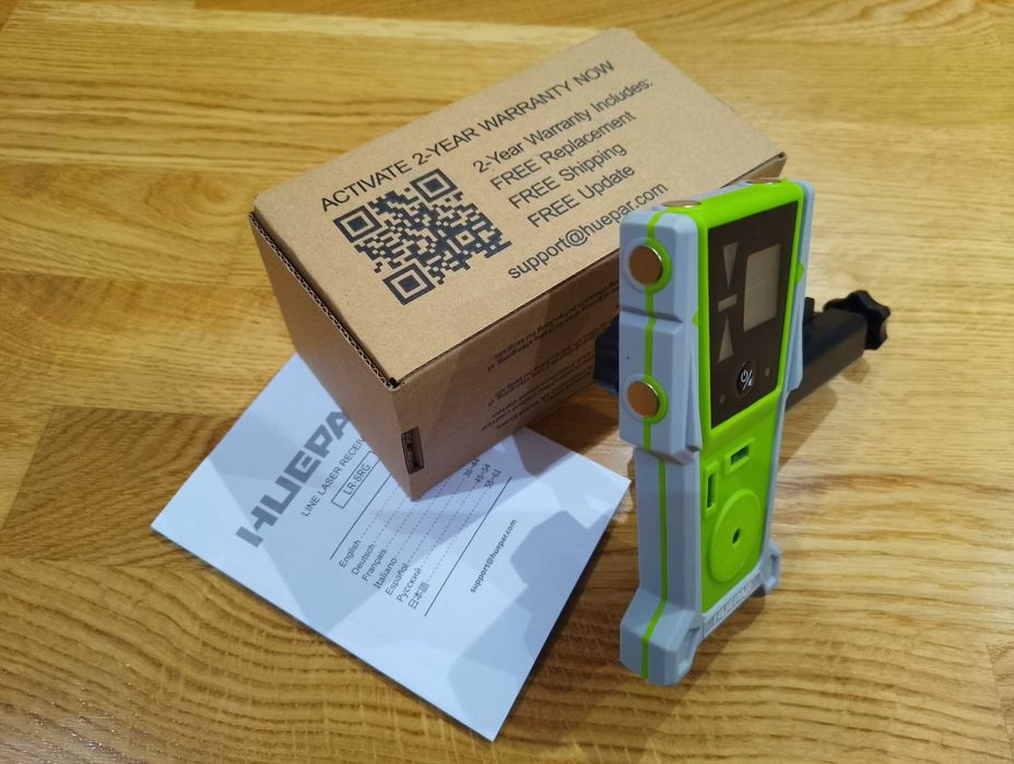 Приймач Для Лазерного Рівня Huepar LR-8RG, Уловлювач Променю 60М