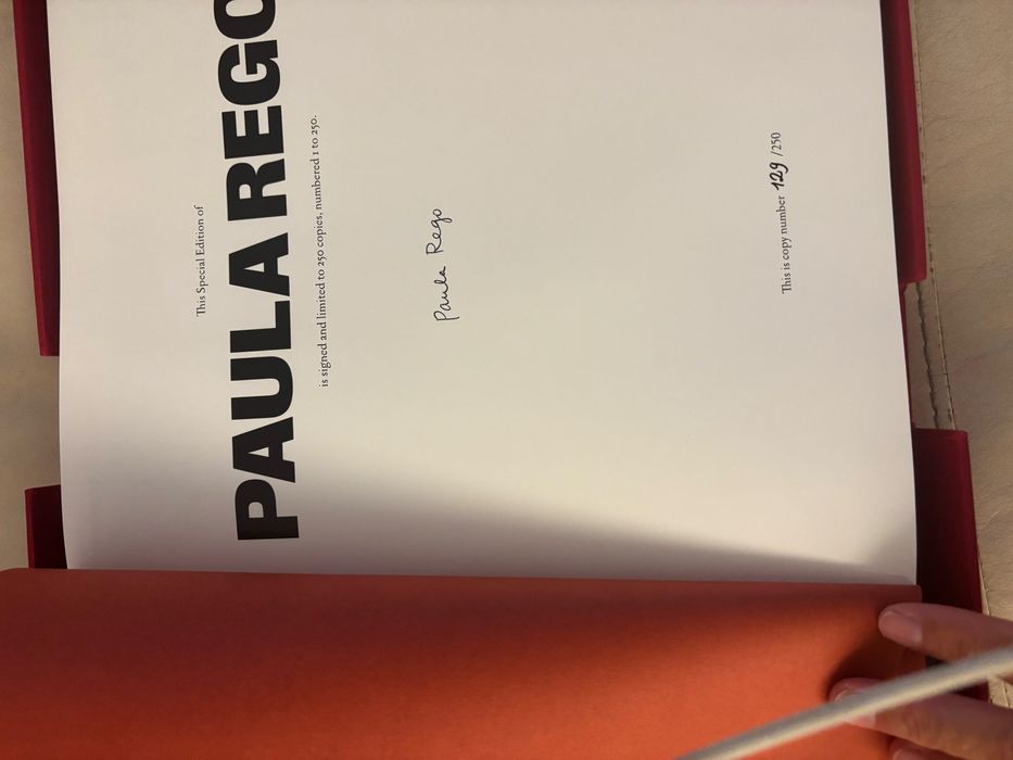 Paula Rego - Limited Edition Exhibition Book #129/250 Assinado