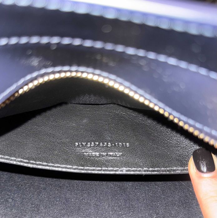 Сумка YSL, шкіряна, синього кольору, нова.