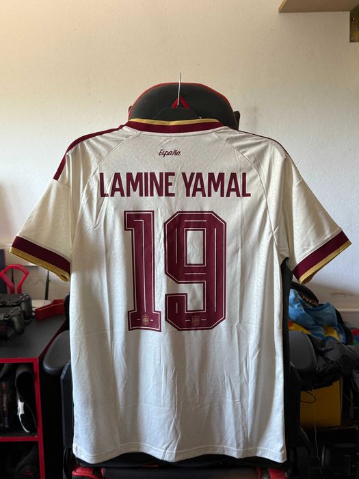 Camisola LY #19 Away Espanha World Cup 2026