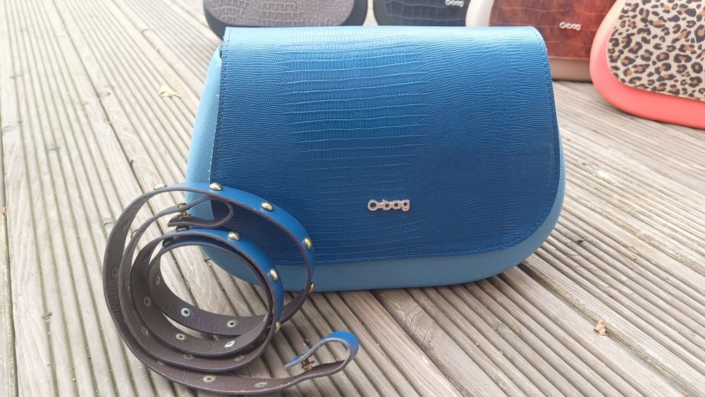 Obag shoulder lazur zestaw klapka o bag