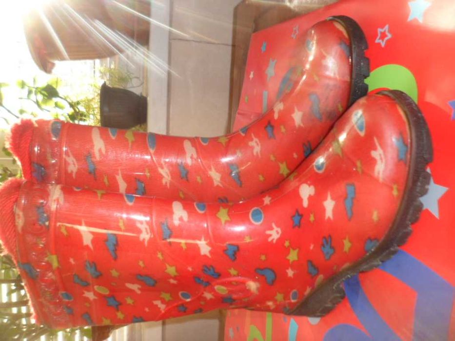 Сапоги резиновые детские