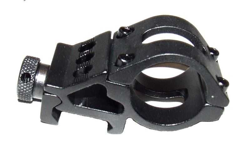 Montaż BOCZNY BLOG ASG FI:25 mm, szyna 18-22 mm