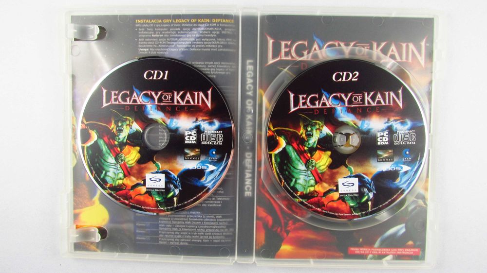 EIDOS - Legacy Of Kain Defiance Gra PC 2005 r.