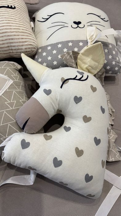 М’які бортики в дитяче ліжечко