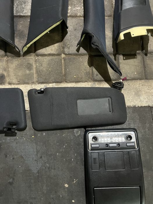 Чорна стеля потолок bmw e46 e39 е53  декор,ручки,козирьки