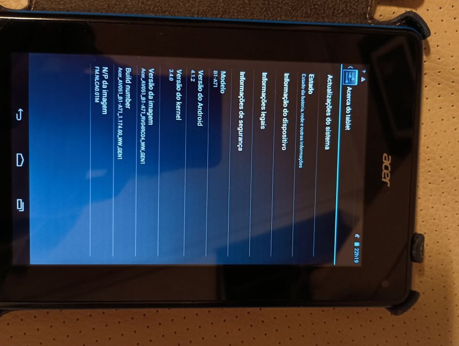 Tablet Acer iconia B1