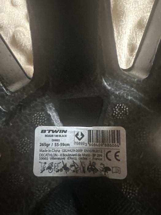 Kask rowerowy BTWIN