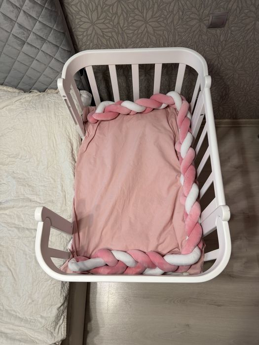 Дитяче ліжечко Ingvart Nika 5в1 з маятником
