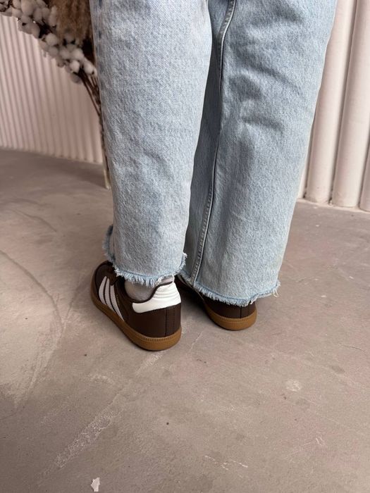 Уцінка! Adidas Samba brown/Адидас самба