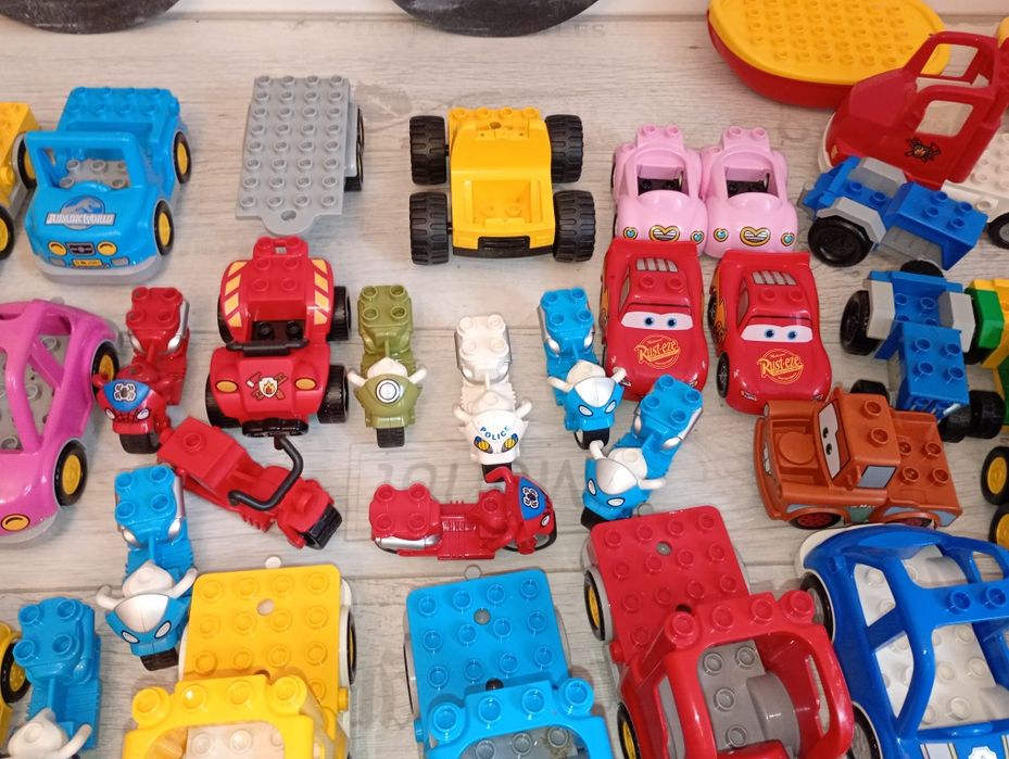 10 zł sztuka pojazdy lego duplo