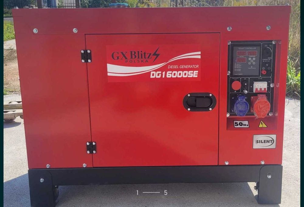 Agregat prądotwórczy 16 kVA - 12.5 KW Diesel Polska V2  komputer