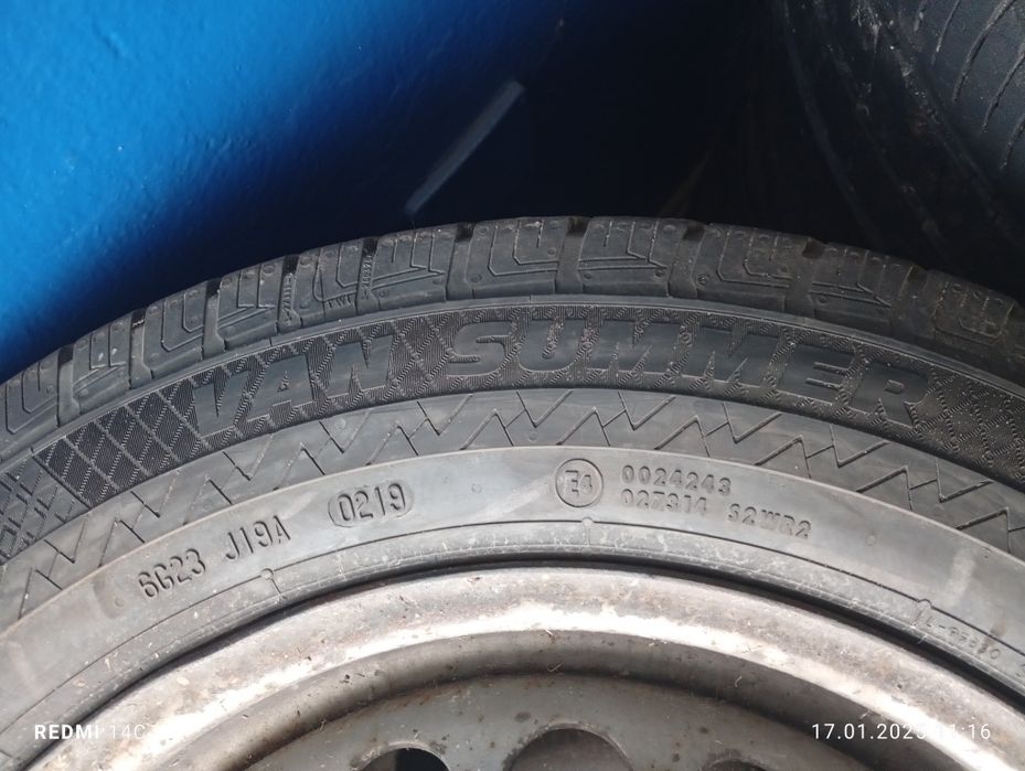 Felgi stalowe 16 VW T5