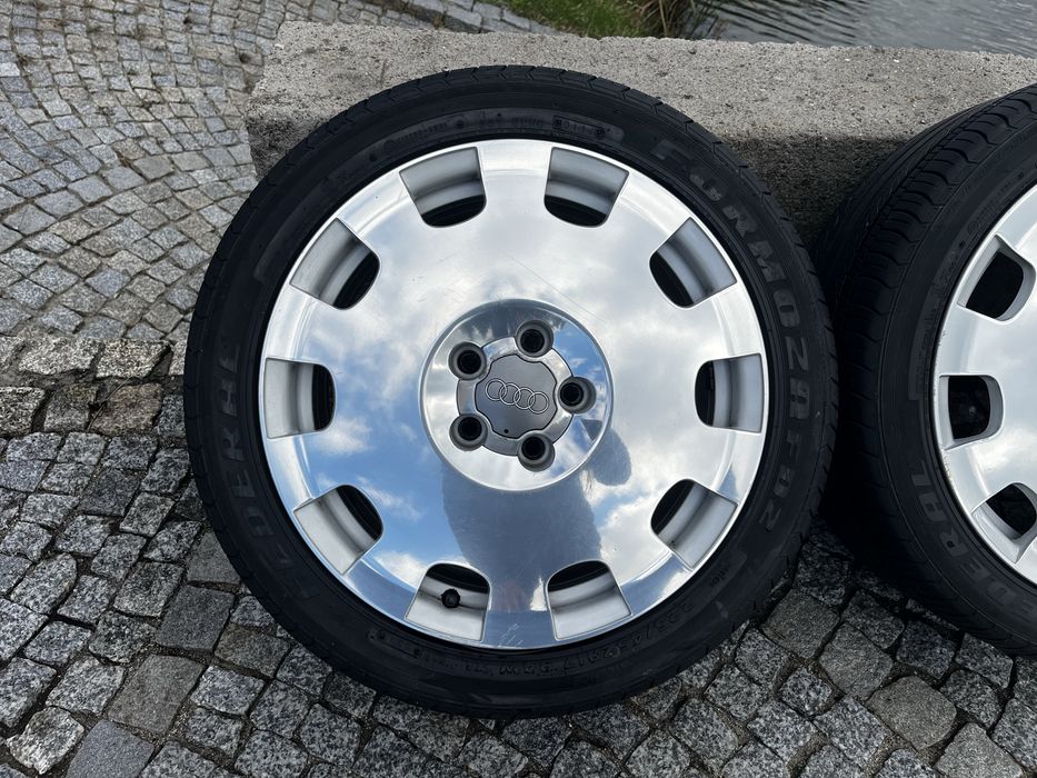 Koła z oponami Skoda VW Audi 17 cali 5x112 4BO601250AD