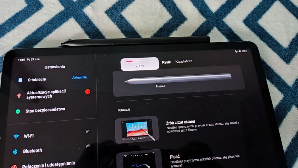 Xiaomi mi Pad 5 6/128 z orginalną klawiaturą i rysikem