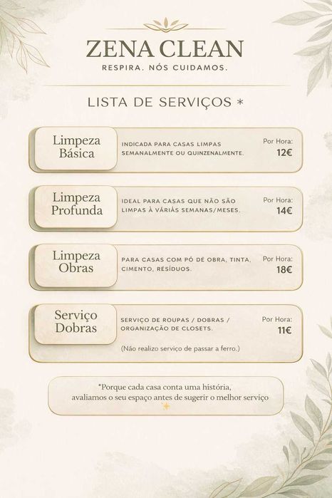 Serviço de Limpezas – Vila do Conde | Póvoa de Varzim | ZenaClean