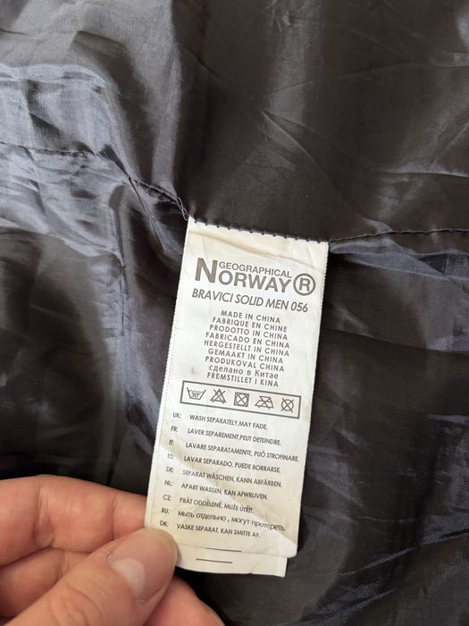 Męska zimowa ocieplana kurtka Geographical Norway Bravici