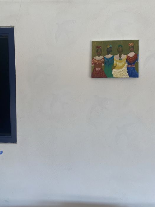 Pintura a óleo: As Sevilhanas