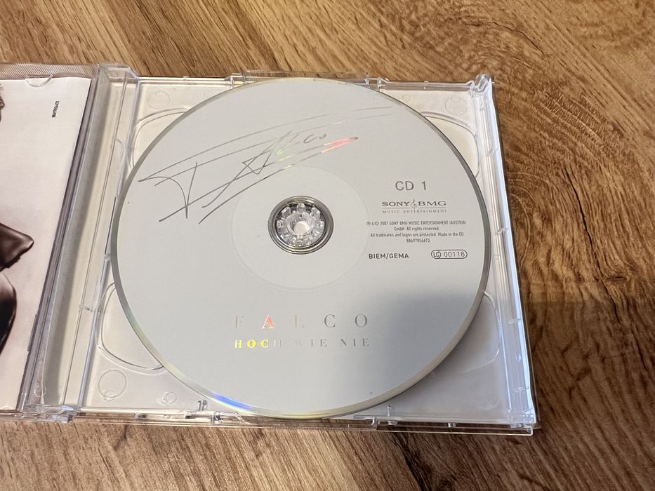 FALCO  2CD Hoch wie nie Unikat! Stan idealny