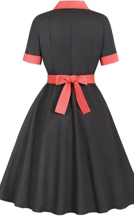 Sukienka retro styl lata 50 pin up rozmiar XL